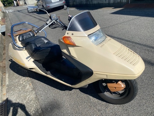 【HONDA ホンダ】フュージョン Fusion スクーター ベージュ 二人乗り