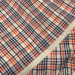 フレアスカート Sサイズ チェック柄　膝丈スカート　ロディスポットの画像