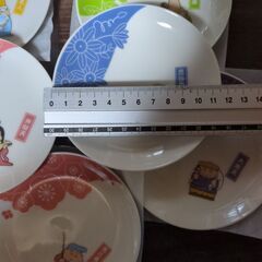 七福神　縁起柄　小皿　取り皿　7枚セットの画像