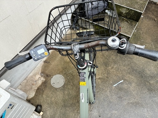 パナソニック(Panasonic) 電動アシスト自転車 ティモS カーキ　ジャンク