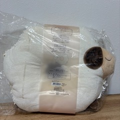 ほんやら堂 おやすみ羊 もこもこ円座クッションの画像