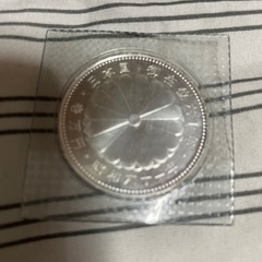 天皇陛下御在位60年記念硬貨　1枚の画像