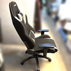 美品/AKRACING/Wolf/ゲーミングチェア/ブラック/グレーの画像