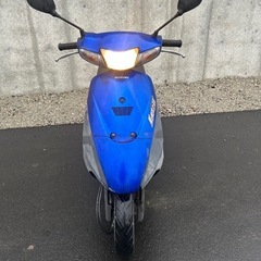 【実働】　2ストパワー!! カッコいい青色!! スズキ レッツ2 CA1PA 実動 安定 吹き上がりOK 原付 バイク レッツ CA1KA ZZ アドレスの画像