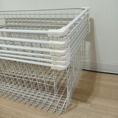 IKEA (旧型)用 バスケット 6個(深3、浅3)の画像