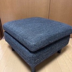 茶色のオットマン　お譲りします！無料の画像