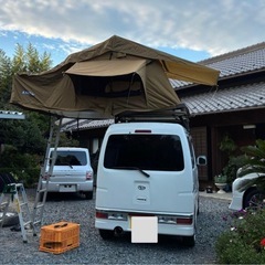長い車検付き❗️アトレー　ターボ　4WD  ルーフテント　キャンピングの画像