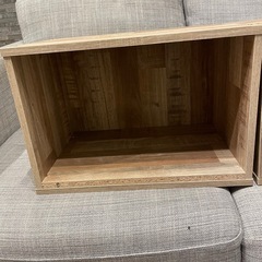収納ボックス2つセットの画像