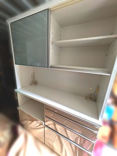 【配送＆設置OK】松田家具 食器棚 キッチンボード