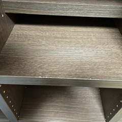 ニトリ 本棚 棚前後可動  の画像