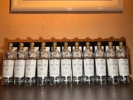 ジョージTスタッグ　ウィラー　マッカラン7年　バーボンスコッチ　空瓶 ジョージTスタッグウィラーマッカラン7年バーボンスコッチ空瓶