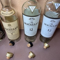 ジョージTスタッグウィラーマッカラン7年バーボンスコッチ空瓶