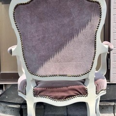 アンティークロココ調チェアの画像
