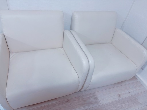 美品‼️1人用ソファⅹ2