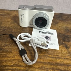 デジカメ 4Kデジタルカメラ コンパクトカメラ 30FPS HD 1080P動画の画像