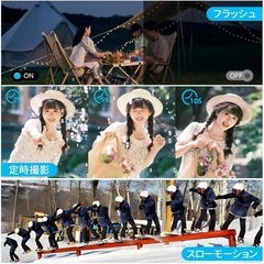 デジカメ 4Kデジタルカメラ コンパクトカメラ 30FPS HD 1080P動画の画像