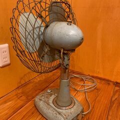 昭和レトロ 扇風機 SANYO 三洋電機 可動品 ヴィンテージ家電 インテリア アンティークファンの画像