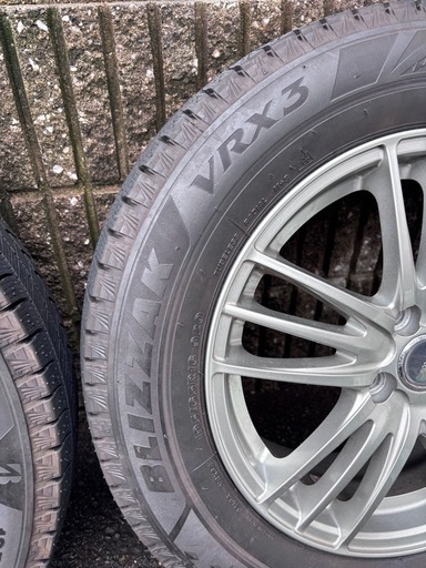 BRIDGESTONE/VRX3 21年製スタッドレス 4本 ライズ ロッキー