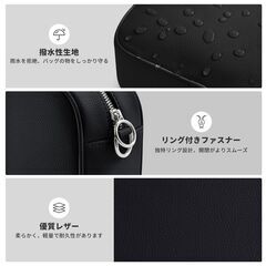 【新品】ショルダーバッグ レディース 小さめ 肩掛け ミニバッグ 防水 軽量 レザーの画像