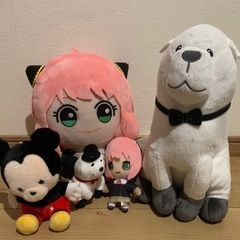 お値下げしました！　SPY×FAMILY アーニャ　ボルト　ぬいぐるみ　まとめ売りの画像