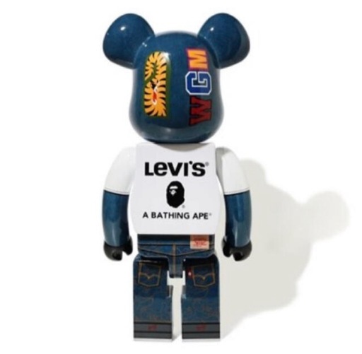 早い者勝ち。 BE@RBRICK BAPE®︎ × Levi’s 1000%