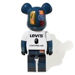 早い者勝ち。 BE@RBRICK BAPE®︎ × Levi’s 1000%の画像