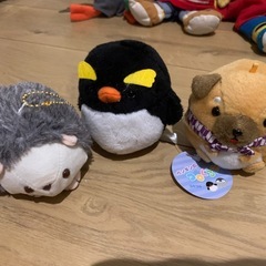 小さな動物のぬいぐるみ　まとめ売りの画像