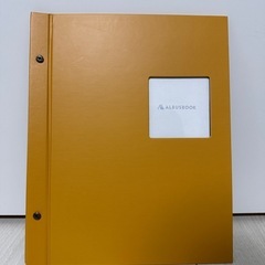 アルバム アルバス ALBUSBOOK U! マスタードの画像