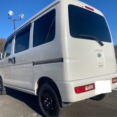 希少激レア‼️美車‼️最上位グレード✨ダイハツ✨パールホワイトハイゼットカーゴ‼️車検1年以上‼️4ＷＤ切替式‼️MT‼️ターボ‼️の画像