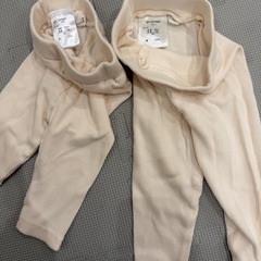 未使用　バースデイ　白ズボン　80  子ども服の画像