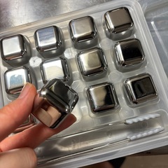 ステンレスアイス氷の画像