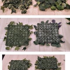 フェイクグリーン　タペストリー　自然　壁面の画像