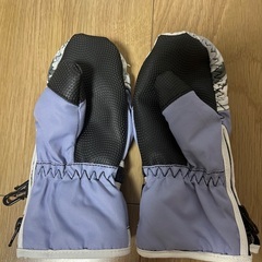 スキーグローブ　スノー手袋　薄紫色　SMの画像