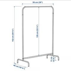 IKEA ハンガーラックの画像