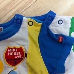 miki HOUSE✨ワッペンTシャツ✨2枚セット✨の画像