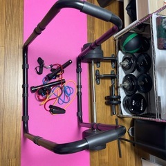 筋トレグッズ　トレーニングマシン　筋トレフルセット　自宅トレセットの画像