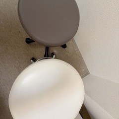 エステ用品　スツール 2点の画像