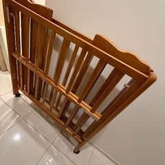 ミニベビーベッド　60×90 木製の画像