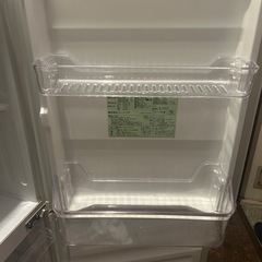 美品】MORITA 2ドア冷凍冷蔵庫 121L 船橋市 引き取り限定の画像