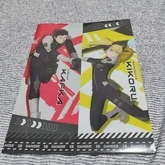 くら寿司　怪獣8号　クリアファイル(三枚セット)の画像