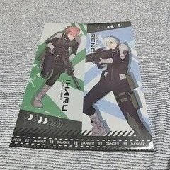 くら寿司　怪獣8号　クリアファイル(3枚セット)の画像