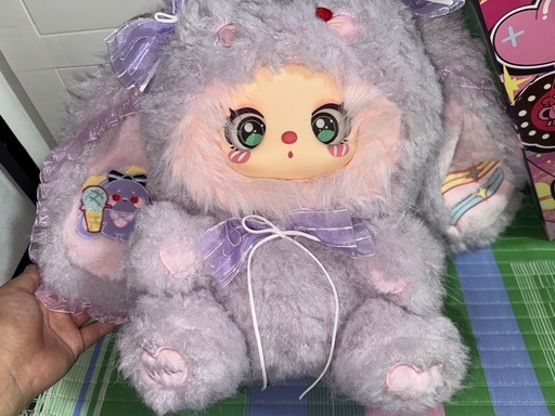 リラ600% 紫うさぎ