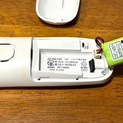 (取引中)SHARP JD-G32 JD-KE100 固定電話機 親機 子機の画像