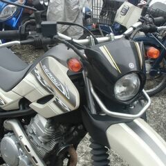 セロー250　２０１４年モデル　ＤＧ１７Ｊ型　ベージュ 　オフロード　オフ車の画像