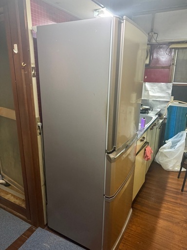 本日の夕方に取りに来れる方のみ　三菱ノンフロン冷凍冷蔵庫