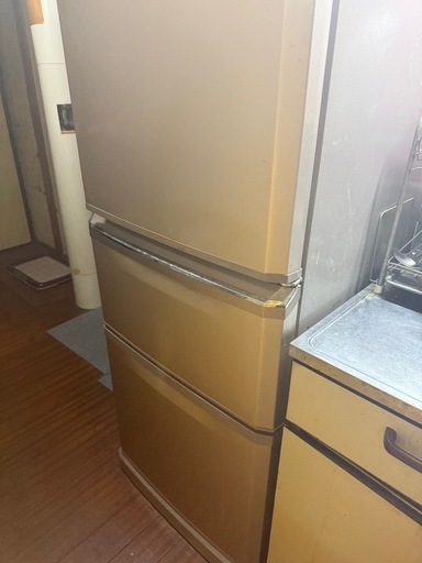 本日の夕方に取りに来れる方のみ　三菱ノンフロン冷凍冷蔵庫