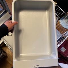 トイレ付きペットゲージの画像