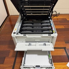 レザープリンター(イエロートナー切れ、有線なし)の画像