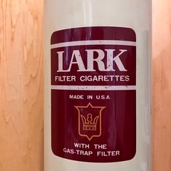 激レア ベージュカラー LARK ラーク スタンド灰皿 昭和レトロの画像