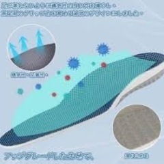 衝撃吸収 YUNYUE インソール 中敷き なかじき スポーツ 
25-27の画像